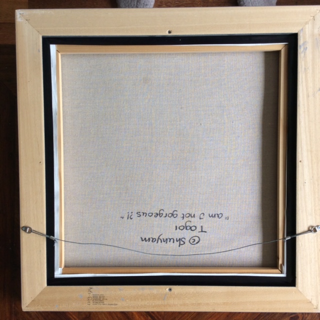 Shunyam - "am I not gorgeous", schilderij handgesigneerd kopen? Bied vanaf 75!