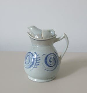 Susie Cooper - Zeldzaam Art Deco 1/2 pint Cacao potje - Crown Works Burslem kopen? Bied vanaf 1!