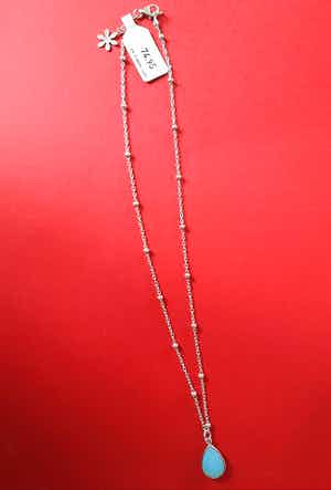 Silver 925 - ketting met hanger verkocht voor € 1!