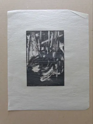 Daan de Vries - NAAKT / LOT VAN 3 STUKS / ZW-W HOUTSNEDE / SIG kopen? Bied vanaf 50!