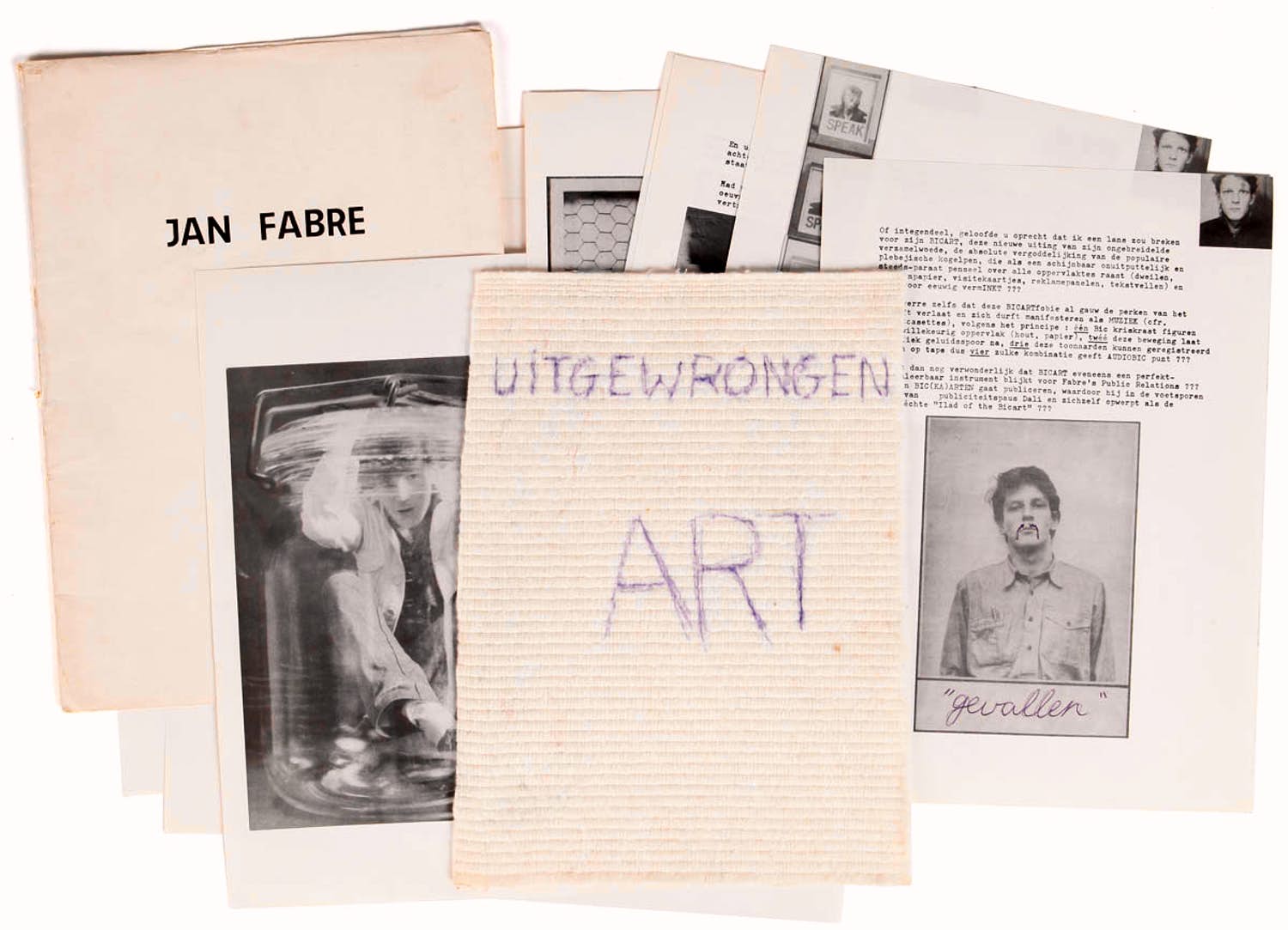 Jan Fabre - Uitgewrongen Art kopen? Bied vanaf 850!