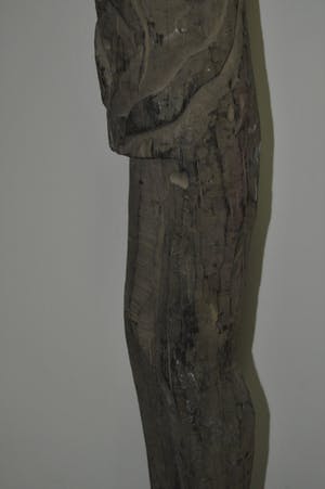 Niet of onleesbaar gesigneerd - Houten beeld. Oran Ulu. Borneo. kopen? Bied vanaf 1!