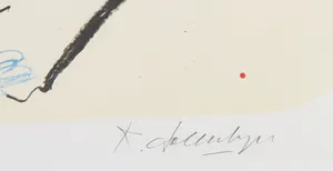 Kees Salentijn - Zeefdruk, Zonder titel - Ingelijst kopen? Bied vanaf 35!