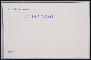 Peter Peereboom - Bebert portfolio met diverse werken, Il Viaggio kopen? Bied vanaf 1!