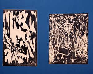 Erich Wichmann - Twee houtdrukken uit het nummer "Houtsneden" van Wendingen,tweede jaarg.nr.7/8,1 verkocht voor € 45!
