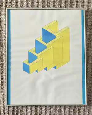 Oscar Reutersvard - Impossible figures verkauft für € 50!