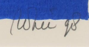 Marijn Moree - Zeefdruk, Zonder titel - Ingelijst kopen? Bied vanaf 1!