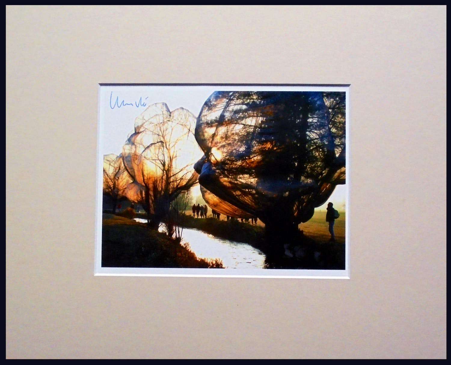 Christo - Project Wrapped Trees, Riehen , Zwitserland 1997-98 -artcard handgesigneerd kopen? Bied vanaf 55!