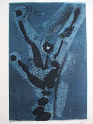 Willem Snitker - Ets "Lacrimae Antiquae Novae" kleine oplage verkocht voor € 45!