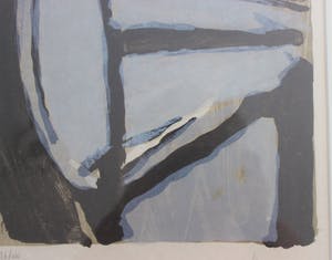 Bram van Velde - Abstracte compositie kopen? Bied vanaf 250!