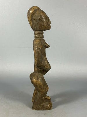 Baule - 201021 - Old and Rare African Baule statue - Iv. Coast. kopen? Bied vanaf 35!