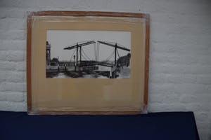 Maarten Kemper - Ophaalbrug - 1971 - inkt op papier - BKR Rotterdam kopen? Bied vanaf 20!