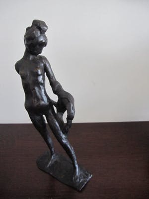 Karel Gomes - Naakt, zich afdrogend na het bad kopen? Bied vanaf 325!