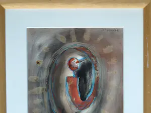 Roberto Caradonna - Ingelijste aquarel & inkt , Pinokkio , Pinocchio – 1999 kopen? Bied vanaf 50!