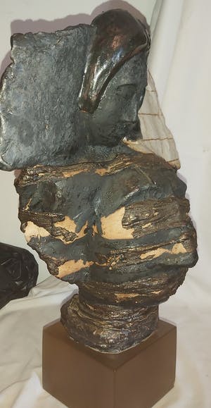 Niet of onleesbaar gesigneerd - Beeld hoofden keramiek kopen? Bied vanaf 1!