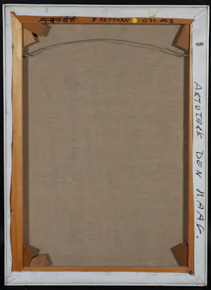 Eefje Bettman - Acryl op doek, Abstract-geometrische voorstelling - Ingelijst kopen? Bied vanaf 50!