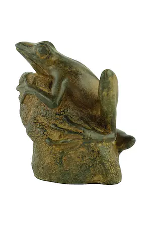 Pierre Chenet - Bronzen beeld van boomkikker op steen kopen? Bied vanaf 95!