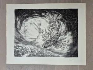 Pierre Clayette - Litho 47/50, gesigneerd rechtsonder kopen? Bied vanaf 49!