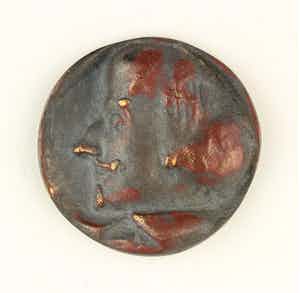 Piet Esser - Bronzen penning: Shakespeare, 1964 verkocht voor € 75!