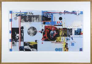 Sam Middleton - Zeefdruk, The Inner Circle - Ingelijst verkocht voor € 50!