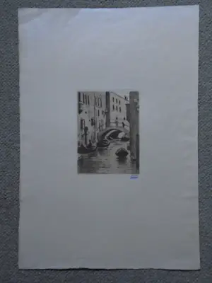 Willem Witsen - Brugje over de Rio di San Toma, Venetië kopen? Bied vanaf 100!