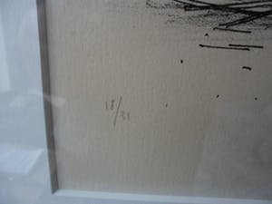 Jean Carzou - Lithografie. Zonder titel, 1973, kopen? Bied vanaf 45!