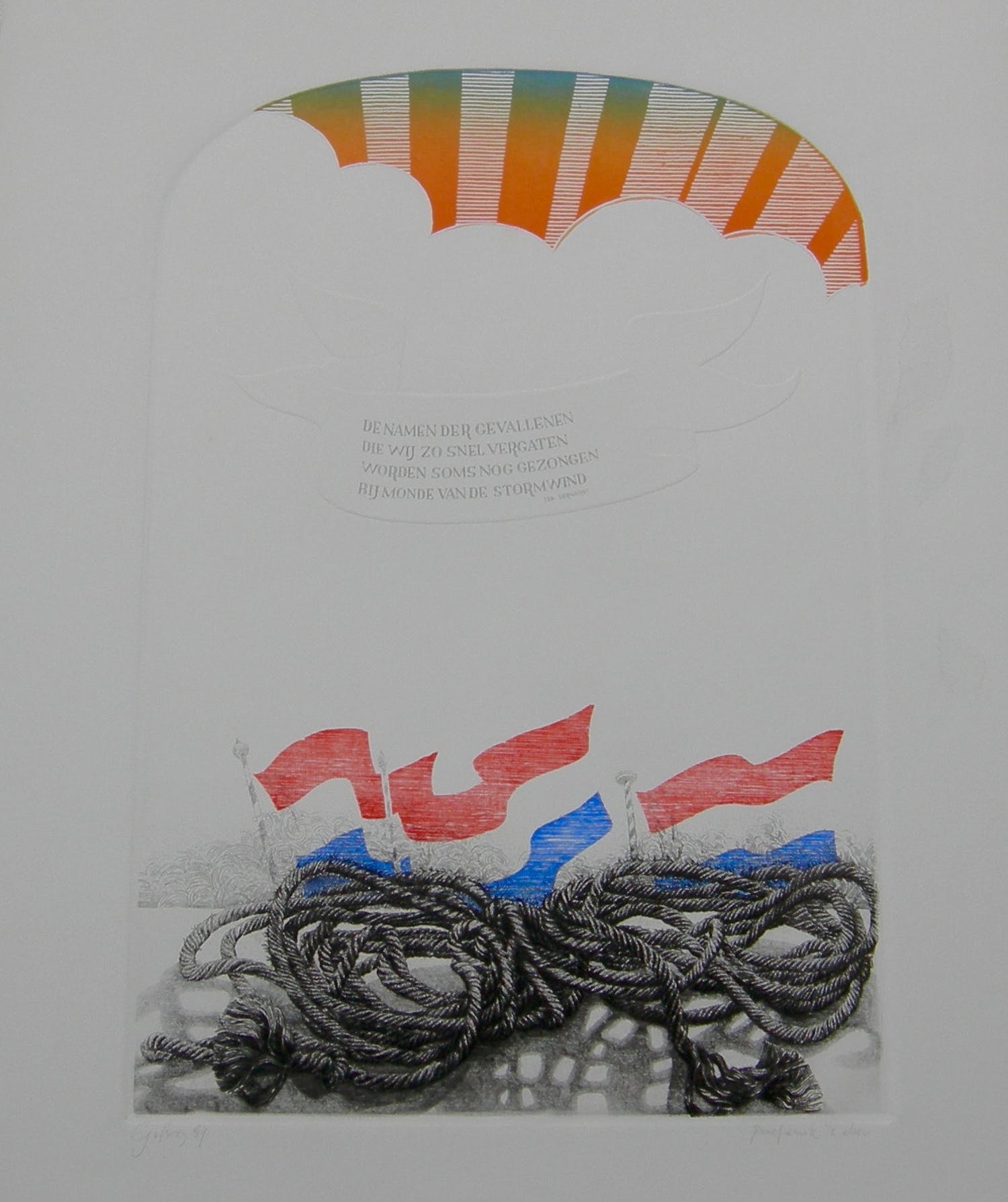 Gerard van Rooy Dodenherdenking Verkocht Kunstveiling.nl