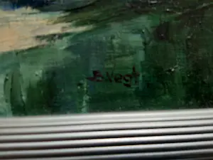 Bram Vegt - Olieverf op doek, vaas met bloemen uit 1996 kopen? Bied vanaf 70!