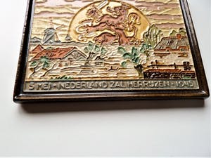 Porceleyne Fles - 5 Mei Nederland zal herrijzen 1945 kopen? Bied vanaf 1!