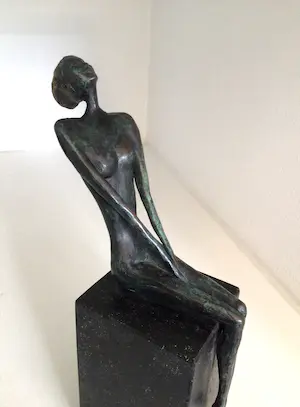 Corry Ammerlaan - Sculptuur “ Geniet ! “ kopen? Bied vanaf 95!