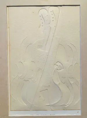 Niet of onleesbaar gesigneerd - Reliëf print uit Peter Stuyvesant Grafiek Collectie kopen? Bied vanaf 1!