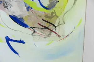 Arty Grimm - Gemengde techniek op papier, Zonder titel - Ingelijst kopen? Bied vanaf 100!