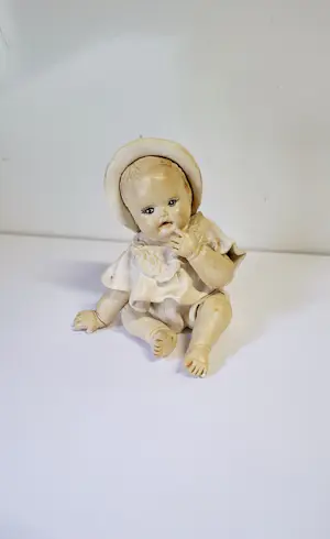 Onbekend - Vintage bisquepopje kopen? Bied vanaf 10!