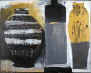 Marieke Thomassen - Acryl op doek, Bloemen en vazen (Groot) kopen? Bied vanaf 1!