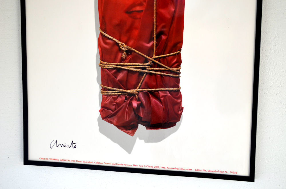 Christo - Wrapped Monroe- handgesigneerde litho- ZELDZAAM kopen? Bied vanaf 360!
