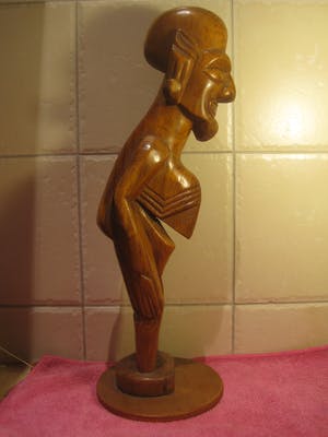 Moai Kavakava Rapa Nui Paaseiland - Voorouder beeld. kopen? Bied vanaf 70!