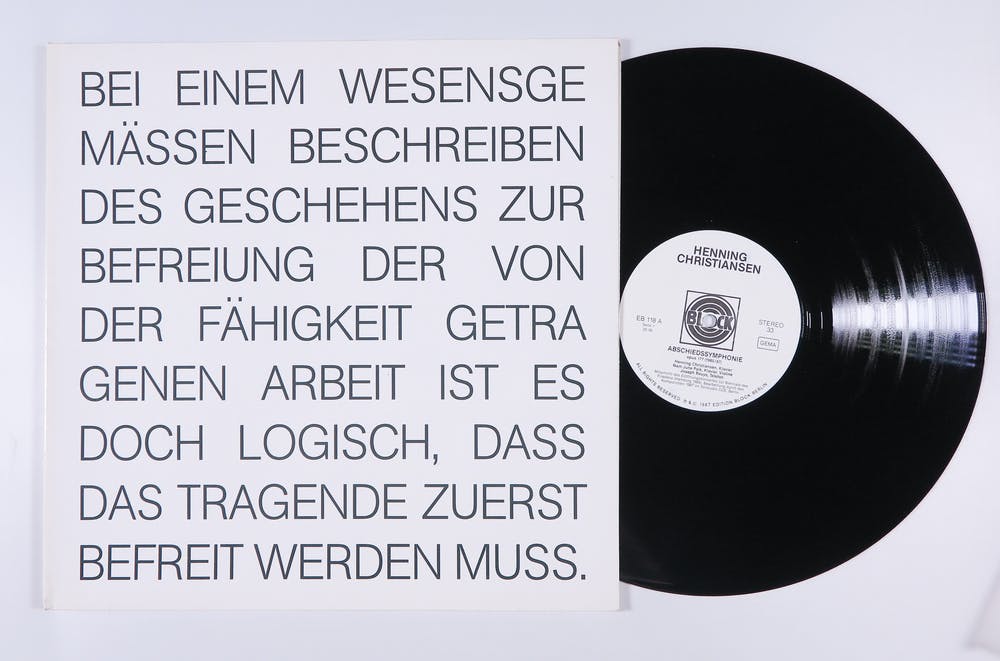 Henning Christiansen (1932-2008)