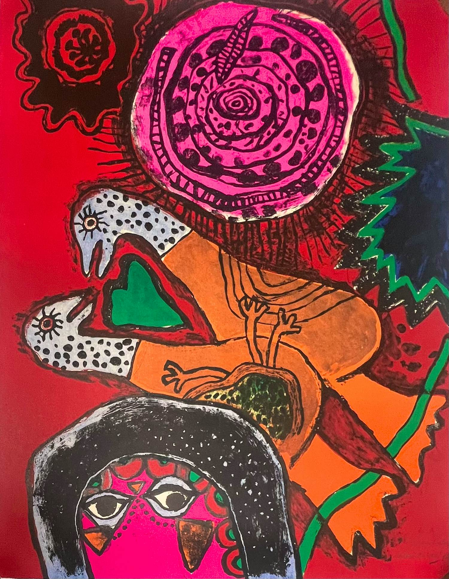 Corneille - Oude lithografie L'Orientale, 1973, E/A kopen? Bied vanaf 650!