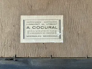 Otto Coenders - Vergezicht man in bootje in landschap kopen? Bied vanaf 250!