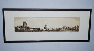 Herman Heuff - - Veere - - ets 1920 kopen? Bied vanaf 50!