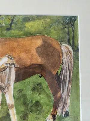 Harm Kamerlingh Onnes - Paarden in de wei in de lente kopen? Bied vanaf 425!