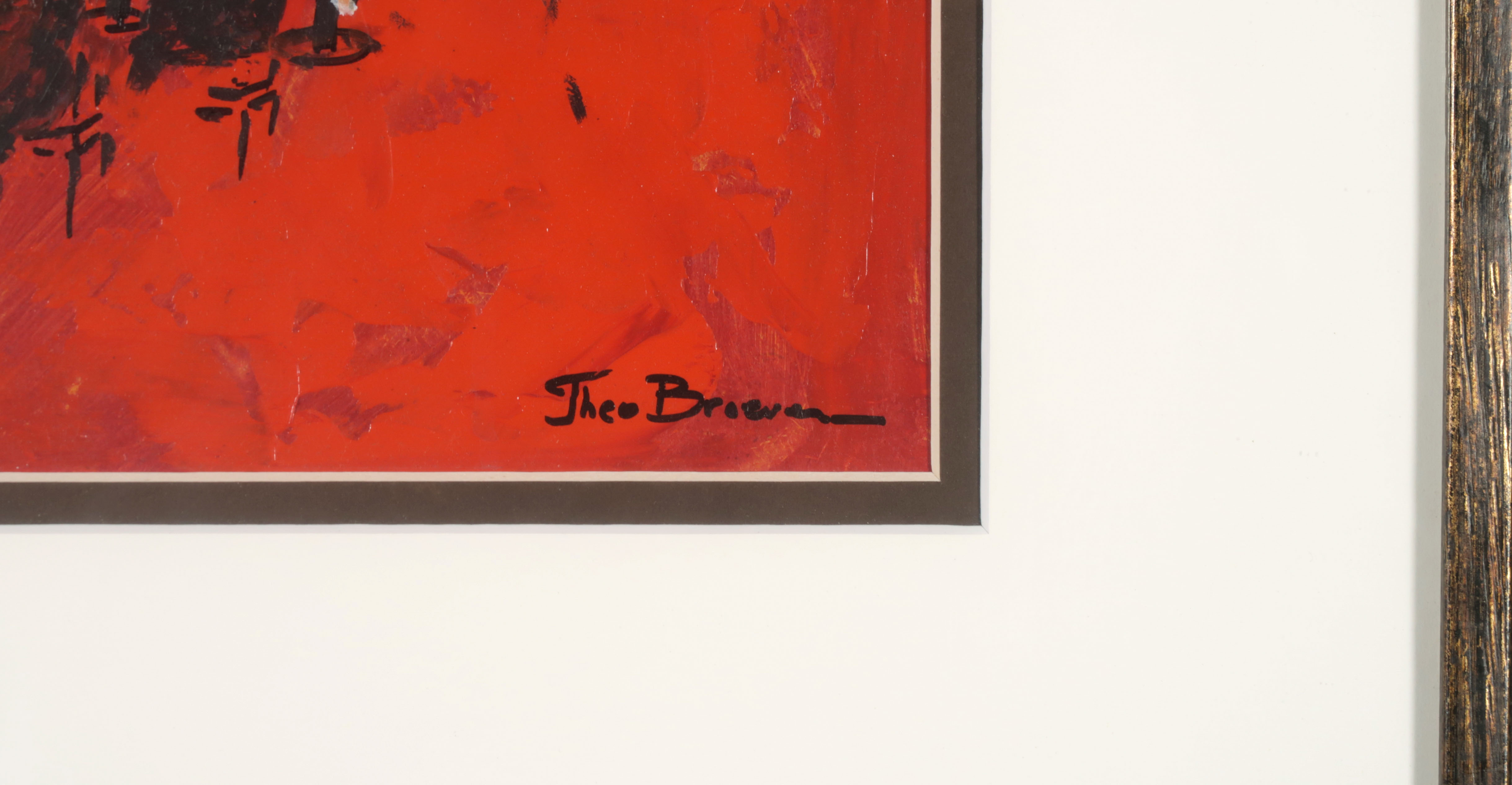 Theo Broeren - Olieverf op paneel, Het kleine orkest - Ingelijst kopen? Bied vanaf 100!