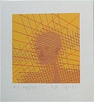 Willem F. Wagner - twee handgesigneerde lithografien: Konstruktiv life I en III kopen? Bied vanaf 19!