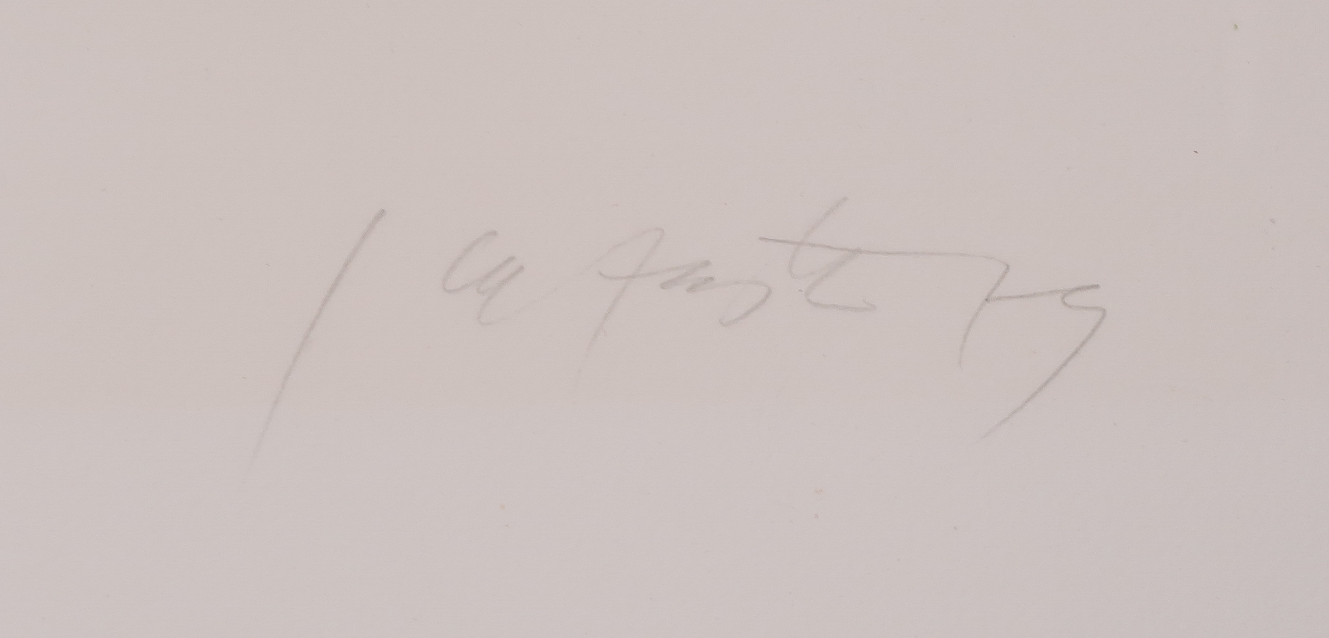 Ger Lataster - Ets en aquatint, Zonder titel kopen? Bied vanaf 35!