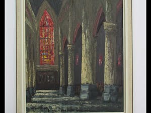 Wilhelmus Enneking - Kerkinterieur kopen? Bied vanaf 45!