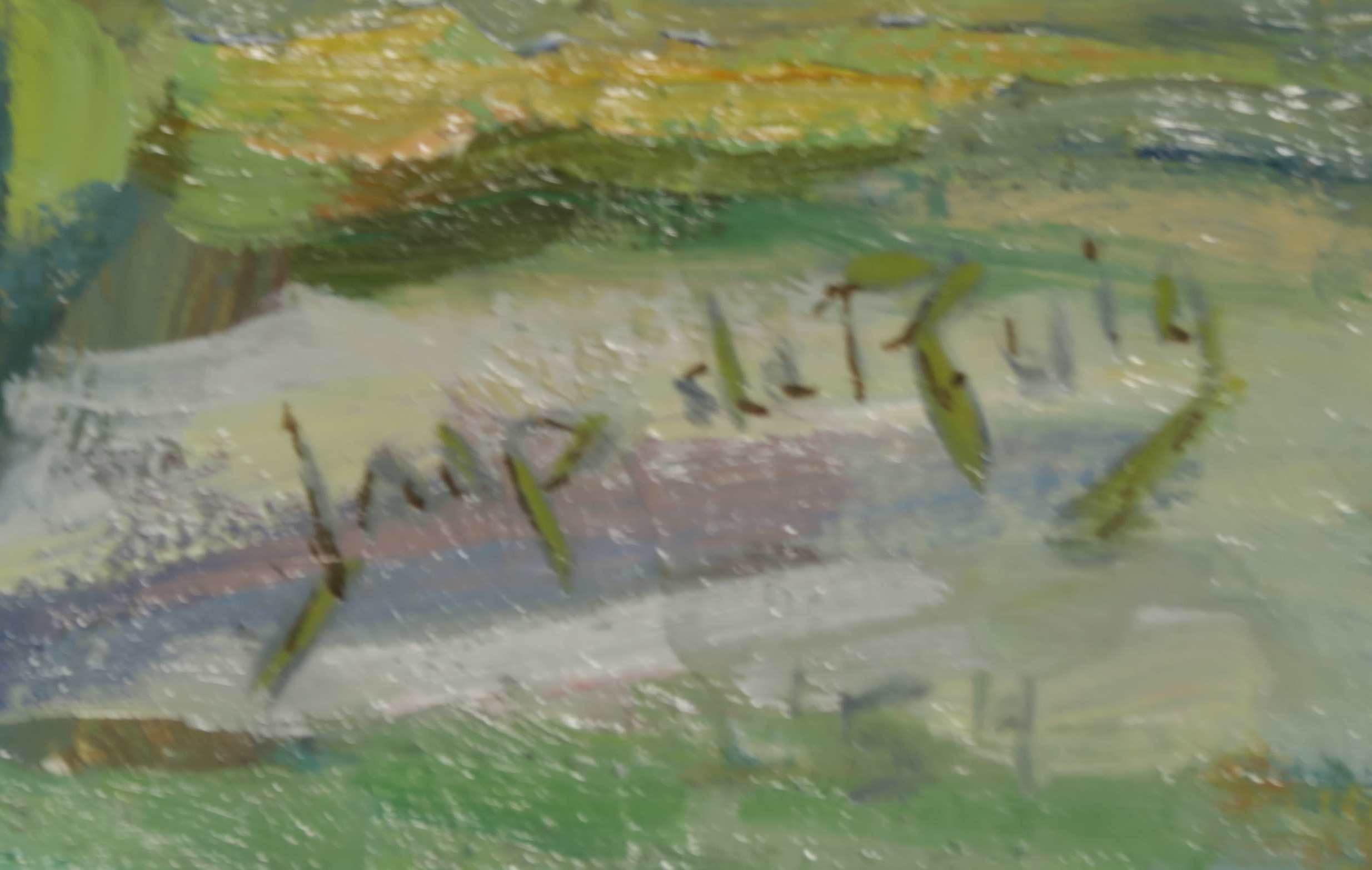 Jaap de Ruig - Olieverf op doek, Lentezon  kopen? Bied vanaf 125!