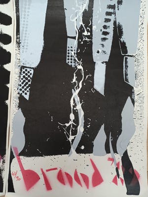 Herman Brood - Guns ( 2 zeefdrukken) kopen? Bied vanaf 245!