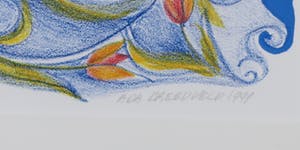 Ada Breedveld - Litho, De Watervrouw - Ingelijst kopen? Bied vanaf 40!