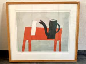 Klaas Gubbels - Witte kan op Oranje tafel - Nr 319 verkocht voor € 495!