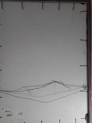 Chris Tonbreeker - Vrouw figuur no:2 krijttekening,naakt kopen? Bied vanaf 50!